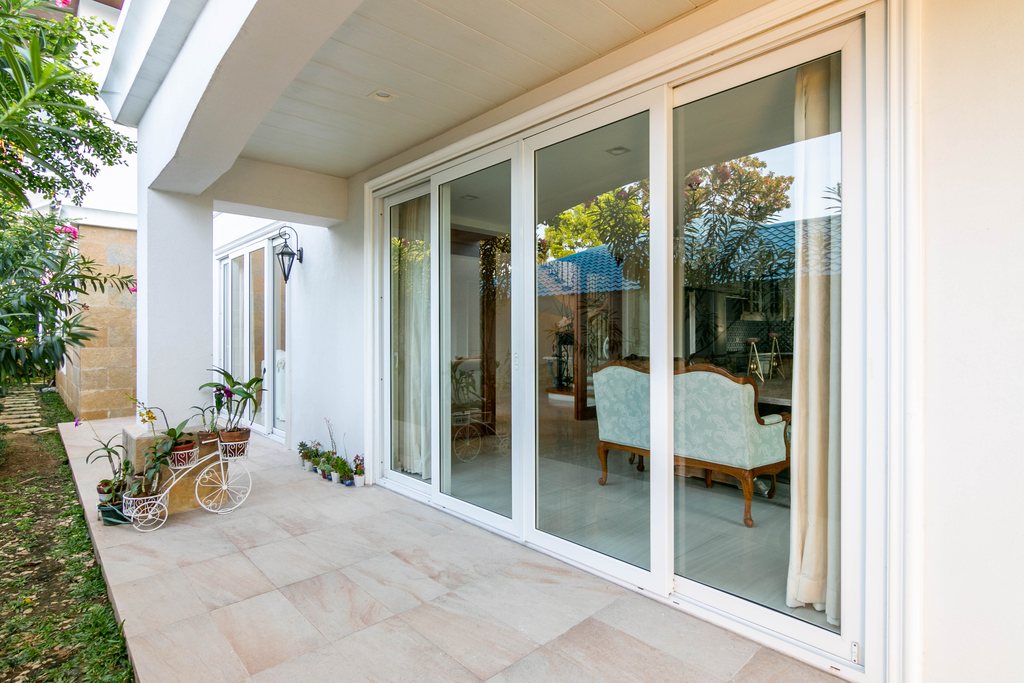 Coloured upvc Window